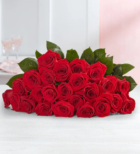 24 Stem Fresh Roses